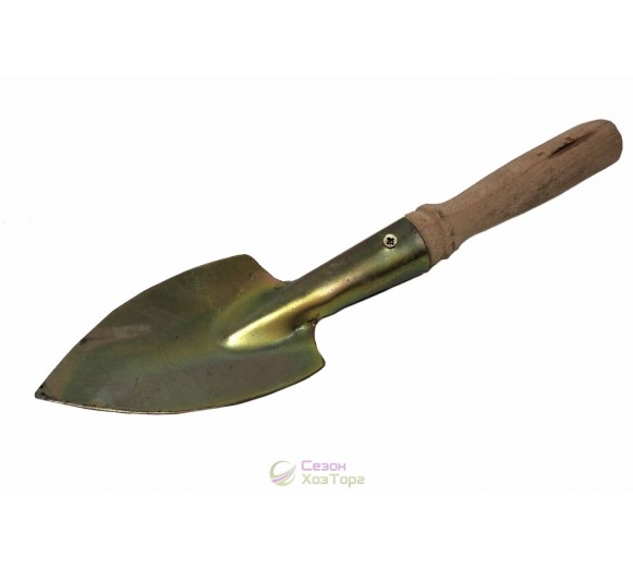 Лопатка садова з дерев'яною ручкою L-32 см